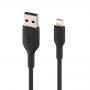 Belkin BOOST CHARGE Lightning to USB-A Cable Black, 0.15 m - 5